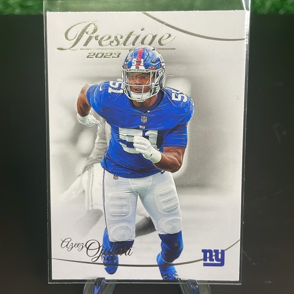 4. Panini Lot of 10 New York Giants Football Trading Cards 🏈 - Picture 8 of 11